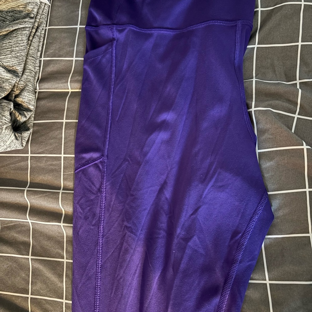 Purple Athletic Leggings